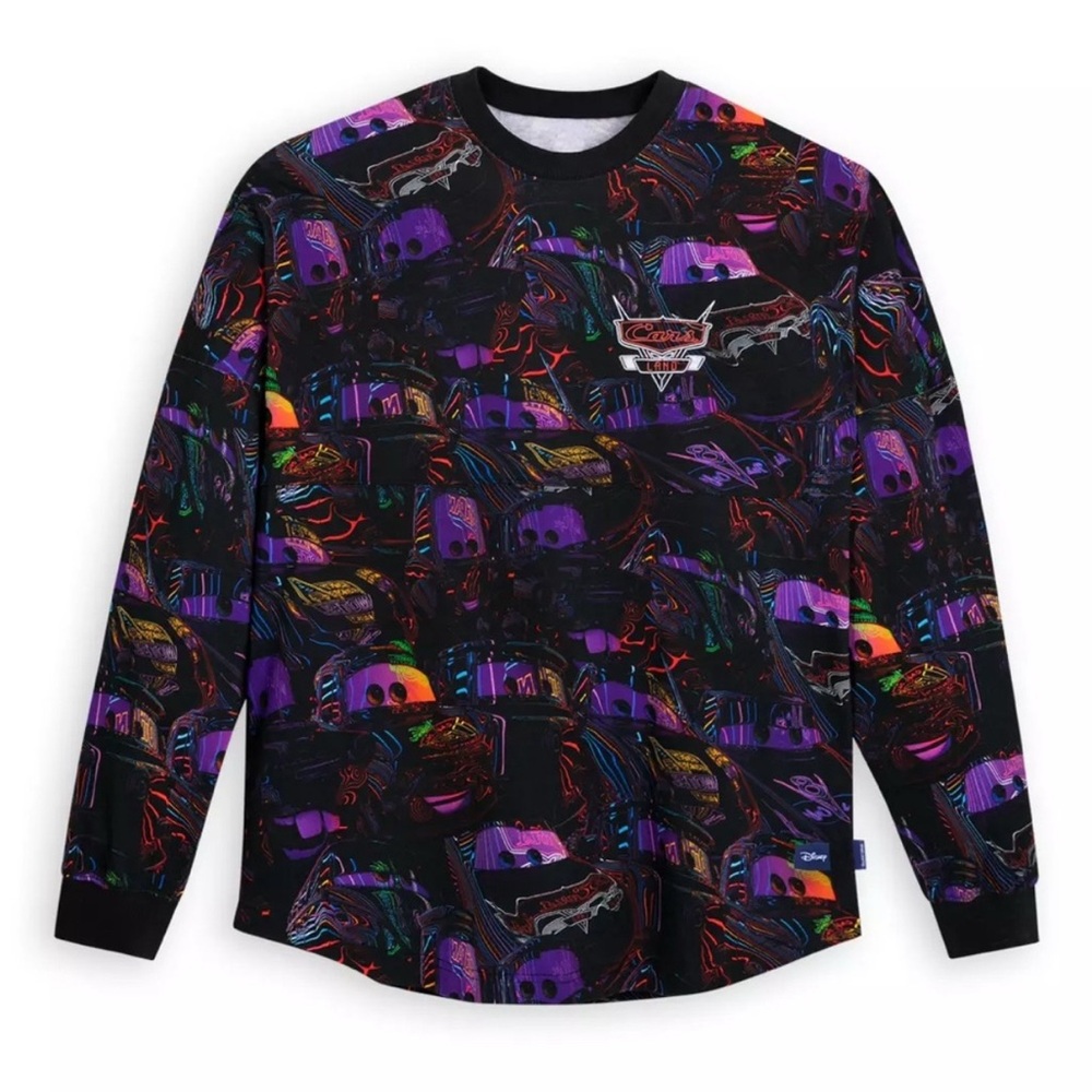 Disney Cars neon spirit jersey. Unisex size large